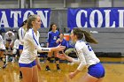 Volleyball vs MHC  Wheaton Women's Volleyball vs Mount Holyoke College. - Photo by Keith Nordstrom : Wheaton, Volleyball